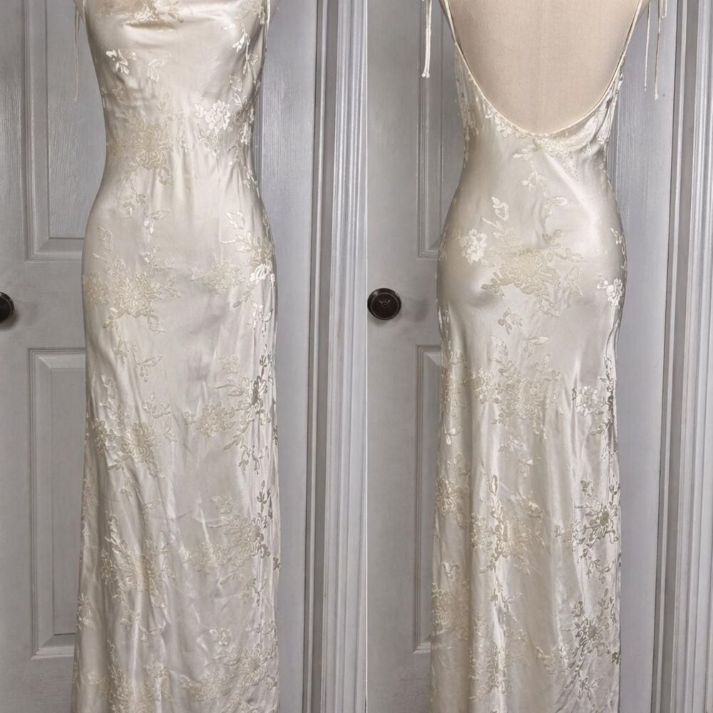 Meshki Women's Cream and White Fancy-dress